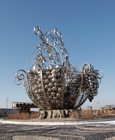 不锈钢雕塑景观